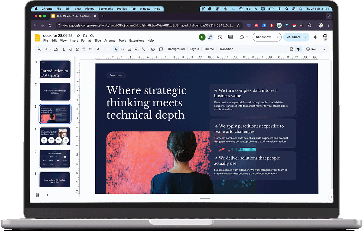Datasparq Brand Refresh